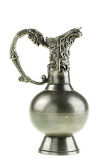 Pewter pitcher