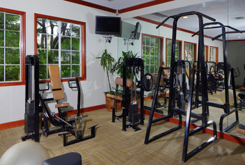 Community fitness center gym