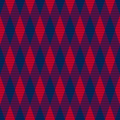 Tartan seamless contrast rhombus texture