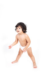 baby asian boy diaper