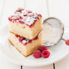 Raspberry and Yogurt Cake