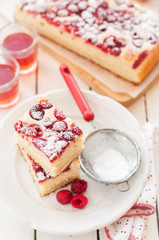 Raspberry and Yogurt Cake