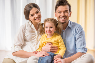 Obraz premium Happy family