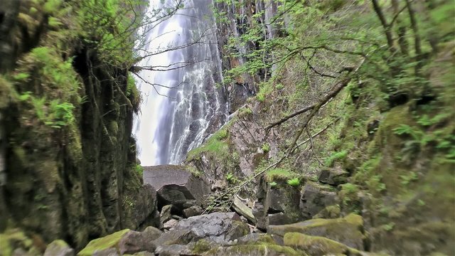 Waterfall at Kinlochleven - Scotland