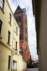 Fototapeta na wymiar Turm der Marienkirche
