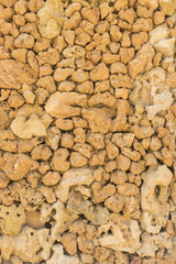 Rustikale Trockenmauer