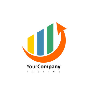 finance vector logo icon