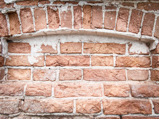 Grunge brick wall texture background .