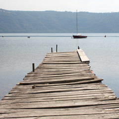 Fototapeta premium Lake Pier