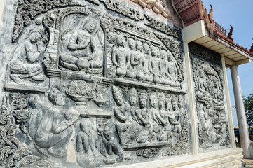 Wall Sculpture thai antique