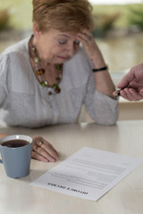 Wife and divorce decree