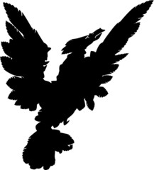 Silhouette of Roc bird