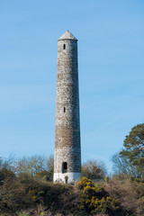 Obraz premium Round Tower Ferrycarrig (near Wexford) Ireland