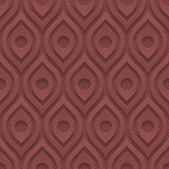 Marsala color 3D seamless wallpaper