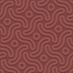 Marsala color 3D seamless wallpaper