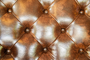 Seamless brown leather texture