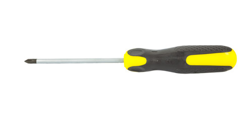 Black and yellow screwdriver