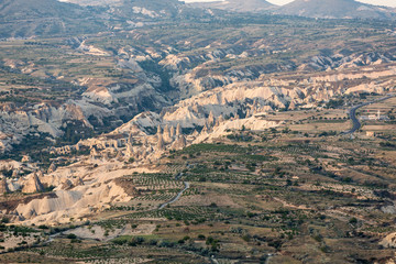 Goreme National Park in  Cappadocia. Turkey