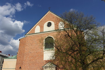 Fototapeta na wymiar old church in Rzeszow in Poland