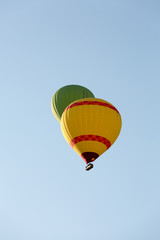  tourist attraction of Cappadocia , the flight with the balloon