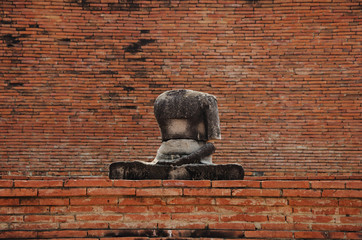 Image of Buddha in Ayutthaya, THAILAND