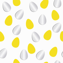 imitation of clipped from paper eggs pattern
