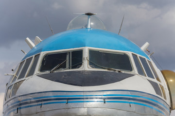 Cabin of air plane 