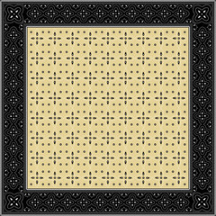 Indonesian batik pattern
