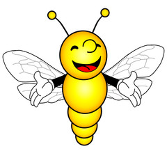 cartoon bee