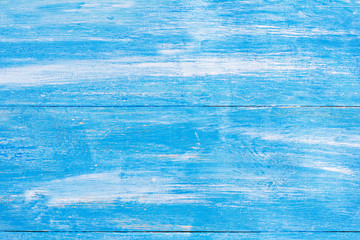 Aged old blue board texture