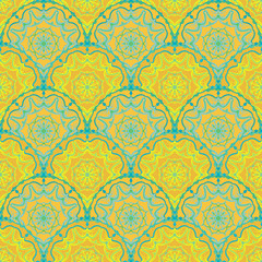 Obraz premium Geometric seamless pattern.