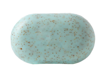 bar of soap with small particles of skin care