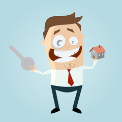 haus kaufen immobilie mann lustig