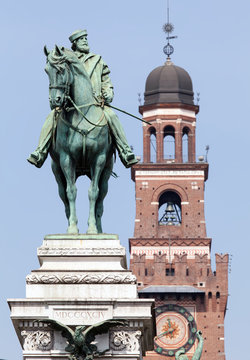 Garibaldi's statue in Milan, Italy