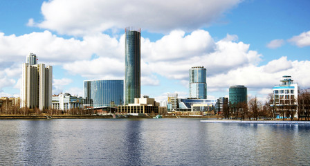 View of the Central part of Ekaterinburg