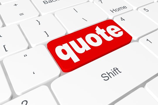 Button "quote" on keyboard 