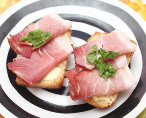 Schinkenbrötchen