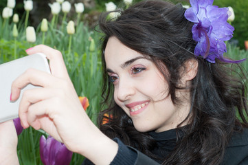 girl on the phone