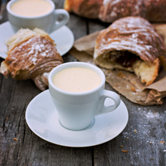 A cup of coffee 