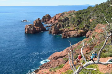Le Cap Dramont - Massif de l'Est&eacute;rel  -M&eacute;diterran&eacute;e