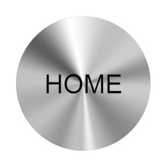 Metall-Button Home
