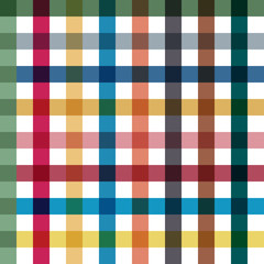 Tablecloth Multiply Colors Pattern