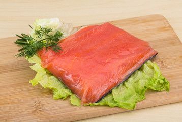 Salted salmon
