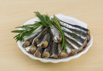 Salted anchovy
