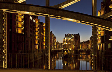 Speicherstadt Hamburg Fleetinsel