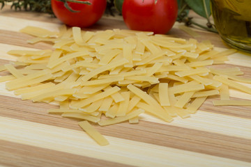 Raw pasta