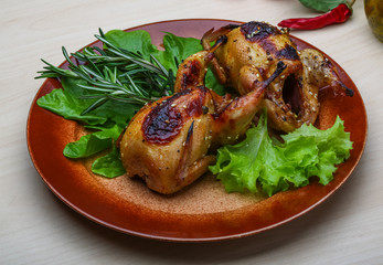 Roasted Quail