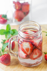 Strawberry Infused Water