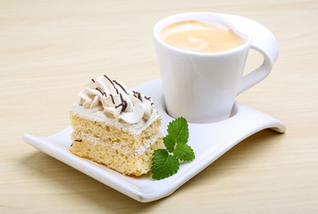 Coffee with cake