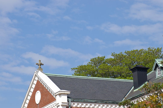 美術館と青空